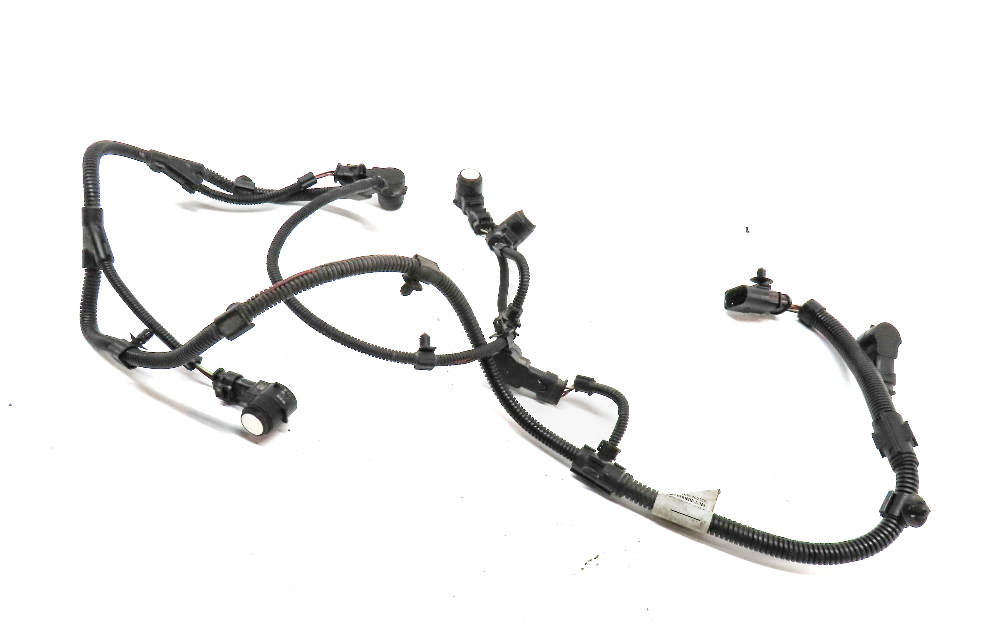 08 PORSCHE CAYENNE 955 REAR PARK ASSIST PDC DISTANCE CONTROL SENSOR SET (White) — exact item pictured